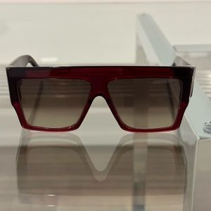 Celine Flat Top Oversized Sunglasses